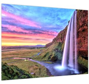 Kép - Seljalandsfoss vízesés (70x50 cm)