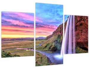 Kép - Seljalandsfoss vízesés (90x60 cm)
