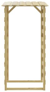VidaXL impregnált fenyőfa pergola tetővel 100 x 90 x 200 cm