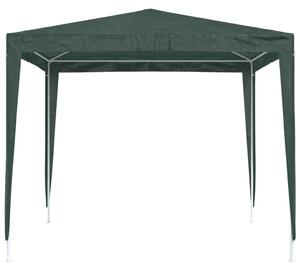 VidaXL zöld rendezvénysátor 2,5 x 2,5 m 90 g/m²