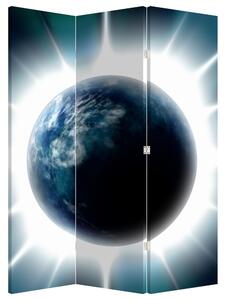 Paraván - Besugárzott bolygó (126x170 cm)