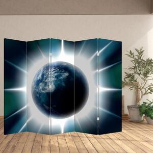 Paraván - Besugárzott bolygó (210x170 cm)