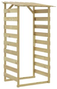 VidaXL 2 db impregnált fenyőfa pergola tetővel 100 x 90 x 200 cm