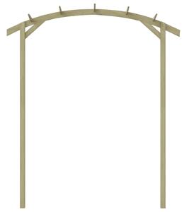 VidaXL kerti pergola impregnált fenyőfalécekből 180 x 210 x 40 cm