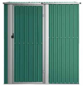 VidaXL zöld horganyzott acél kerti fészer 180,5 x 97 x 209,5 cm