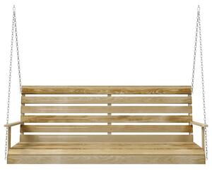 VidaXL impregnált fenyőfa hintapad 155 x 65 x 60 cm