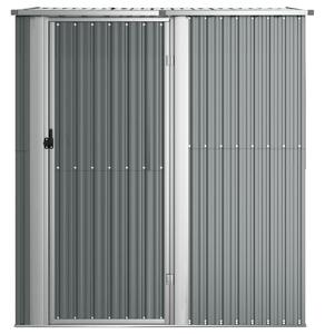 VidaXL szürke horganyzott acél kerti fészer 180,5 x 97 x 209,5 cm