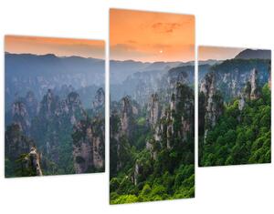 Kép - Zhangjiajie Nemzeti Erdei Park (90x60 cm)