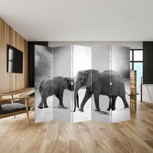 Paraván - Elefántok (210x170 cm)