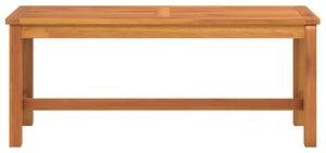 VidaXL tömör akácfa kerti pad 110 x 35 x 45 cm