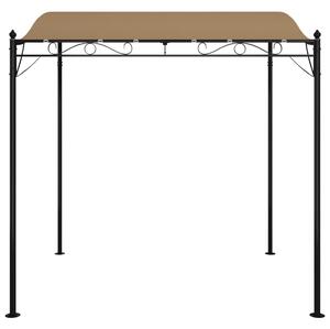 VidaXL tópszínű szövet és acél pavilon 2 x 2,3 m 180 g/m²