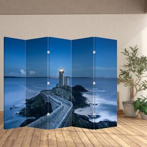 Paraván - A világítótorony és a tenger (210x170 cm)