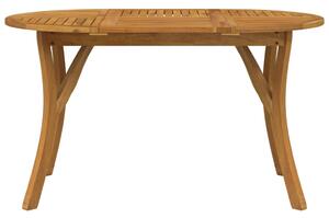 VidaXL tömör akácfa kerti asztal 150 x 90 x 75 cm