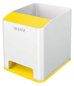 WOW fehér-sárga ceruzatartó - Leitz