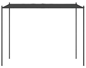 VidaXL antracitszürke szövet és acél pavilon 3x3 m 180 g/m²