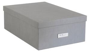 Inge 3 db-os szürke tárolódoboz szett - Bigso Box of Sweden