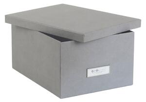 Inge 3 db-os szürke tárolódoboz szett - Bigso Box of Sweden
