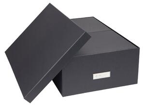 Inge 3 db-os sötétszürke tárolódoboz szett - Bigso Box of Sweden
