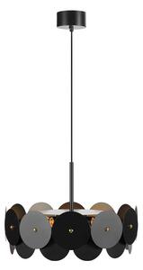 Vegas fekete függő mennyezeti lámpa, ø 53 cm - Markslöjd