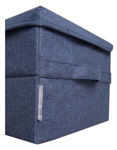 Wanda kék tárolódoboz, 34 x 25 cm - Bigso Box of Sweden