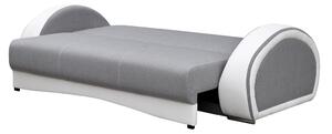Háromszemélyes kanapé Claris (fekete + fehér). 1031740