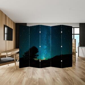 Paraván - Ejszakai égbolt csillagokkal (210x170 cm)