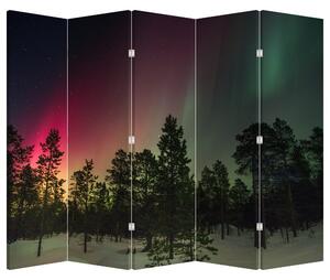 Paraván - Északi fény (210x170 cm)