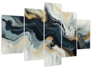 Kép - Márványozott rajz (150x105 cm)