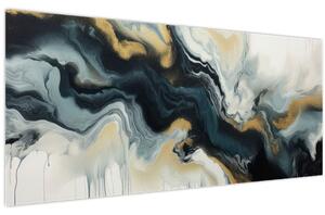 Kép - Márványozott rajz (120x50 cm)