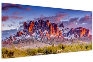 Kép - Hegyek Arizonában (120x50 cm)