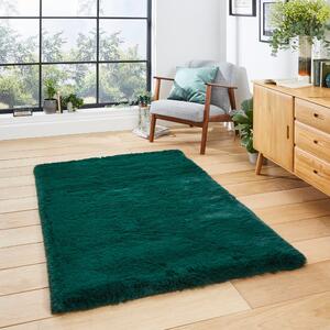 Super Teddy smaragdzöld szőnyeg, 80 x 150 cm - Think Rugs
