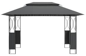 VidaXL antracitszürke acél pavilon tetővel 400 x 300 x 270 m