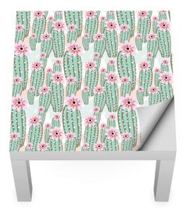 IKEA LACK asztal bútormatrica - rózsaszín kaktuszok
