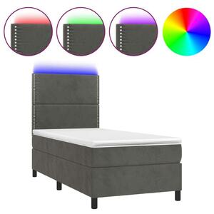 Bársony Ágy LED-del - 100x200 cm