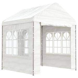 VidaXL fehér polietilén pavilon tetővel 2,28 x 2,23 x 2,69 m