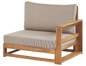 Háromszemélyes világos minősített akácfa kanapé TIMOR II