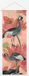 Faliszőnyeg 40x155 cm Flores y Gruas – Madre Selva