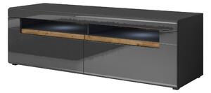 TV asztal Hayle Typ 39 (szürke + magasfényű szürke). 1030152