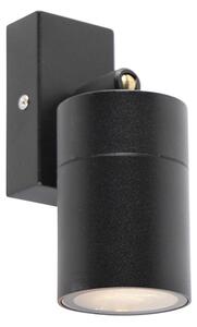 Kültéri fali lámpa fekete állítható IP44 - Solo