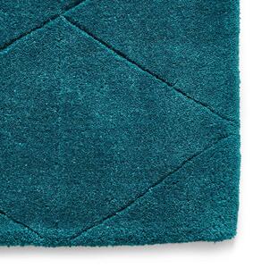 Kasbah smaragdzöld gyapjú szőnyeg, 150 x 230 cm - Think Rugs