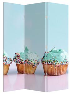 Paraván - Cupcakes (135x180 cm)