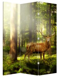 Paraván - Szarvas az erdőben (135x180 cm)