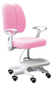 Növekvő székek gyerekeknek lábtartóval és pántokkal Aureola (rózsaszín + fehér). 1028719