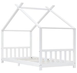 VidaXL fehér tömör fenyőfa gyerekágy-keret 90 x 200 cm