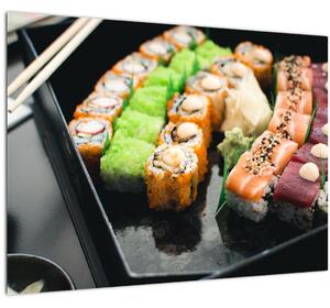Kép - Sushi (üvegen) (70x50 cm)