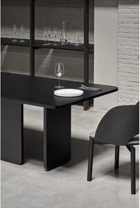 Arq fekete étkezőasztal, 200 x 100 cm - Teulat
