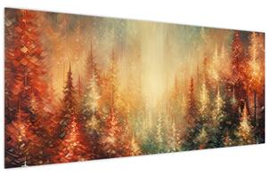 Kép - Erdők festése (120x50 cm)