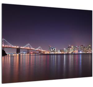 Kilátás San Francisco-ra, California (70x50 cm)
