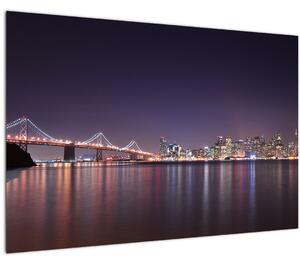 Kilátás San Francisco-ra, California (90x60 cm)