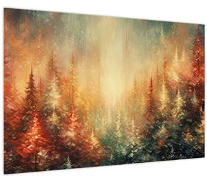 Kép - Erdők festése (90x60 cm)